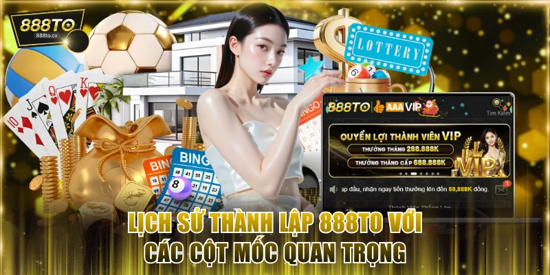 Khám phá lịch sử thành lập 888TO với các cột mốc quan trọng